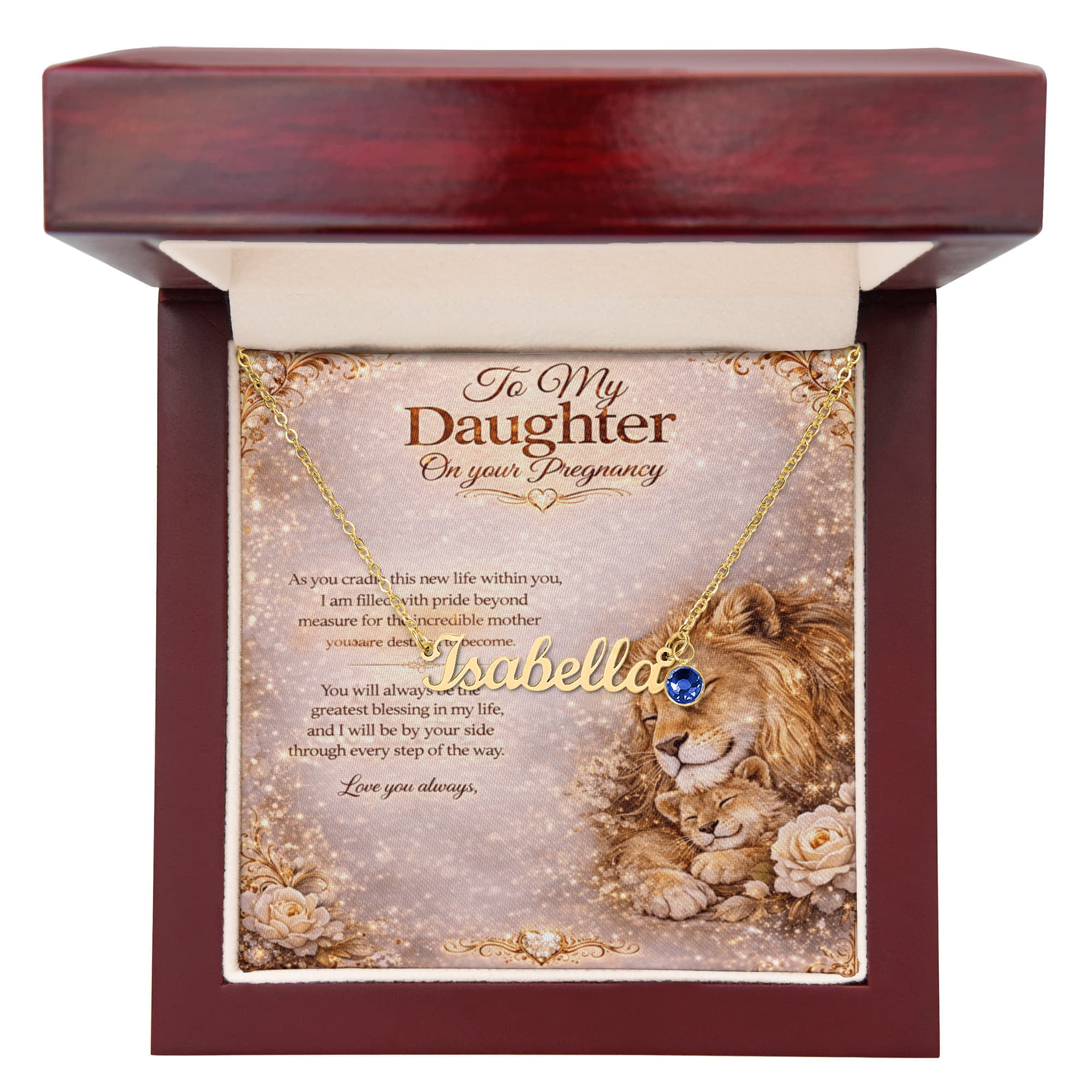 To Our Marvelous Daughter's Pregnancy – Customized Gift Set