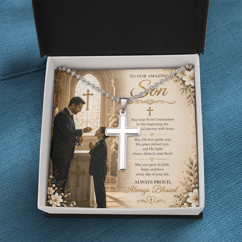 Our Son Amazing First Communion Gift Set