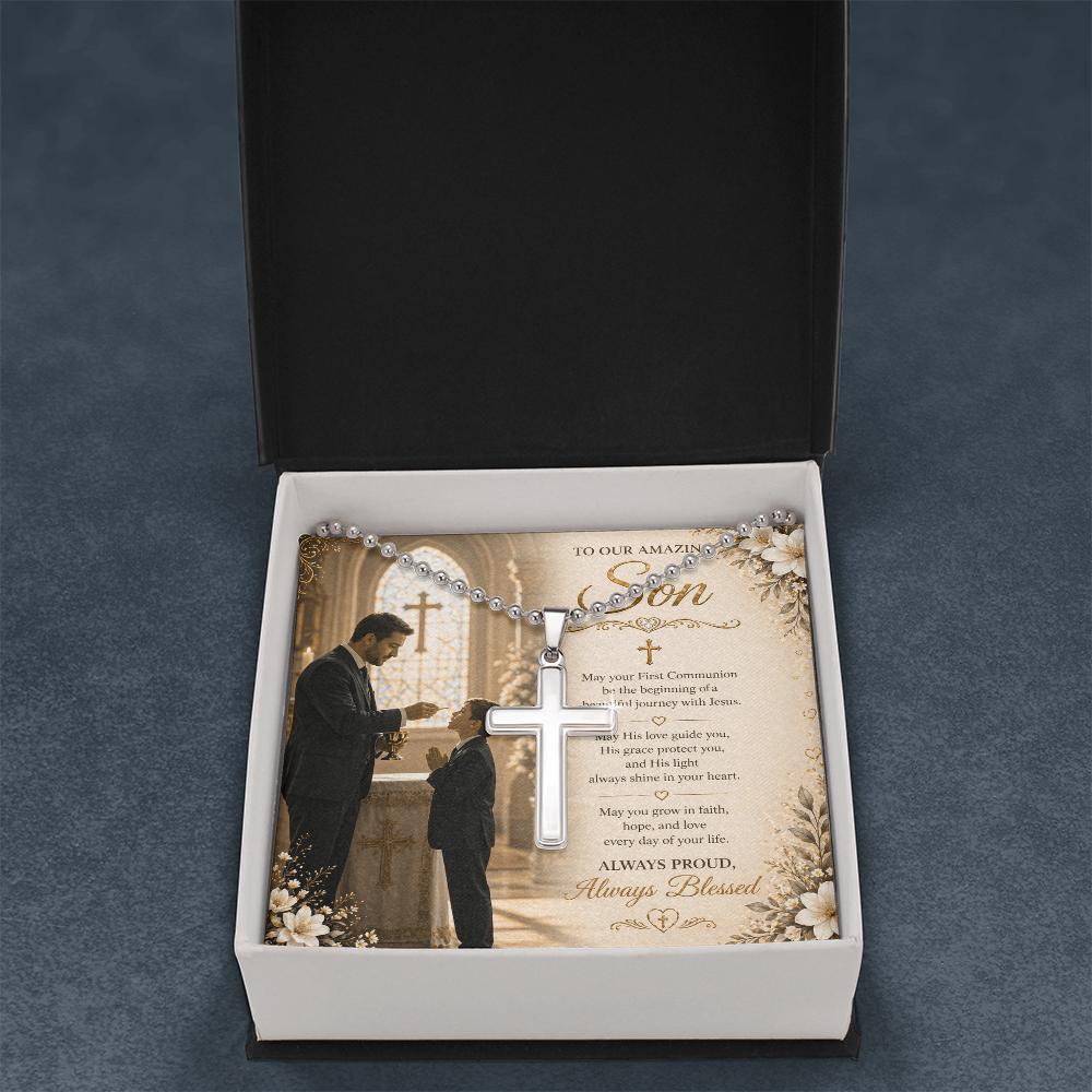 Our Son Amazing First Communion Gift Set