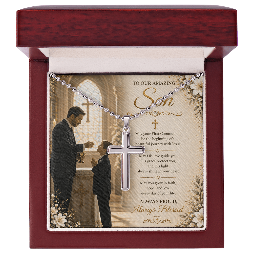 Our Son Amazing First Communion Gift Set