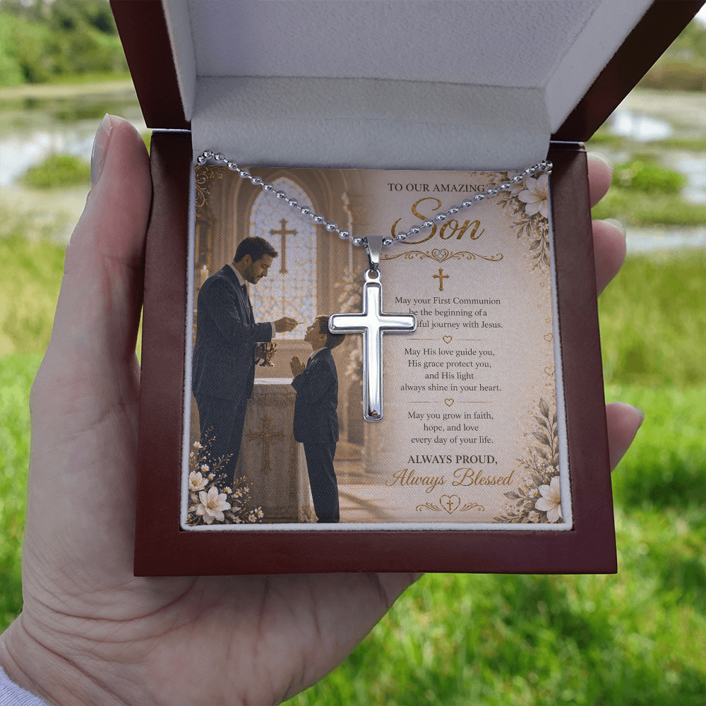 Our Son Amazing First Communion Gift Set