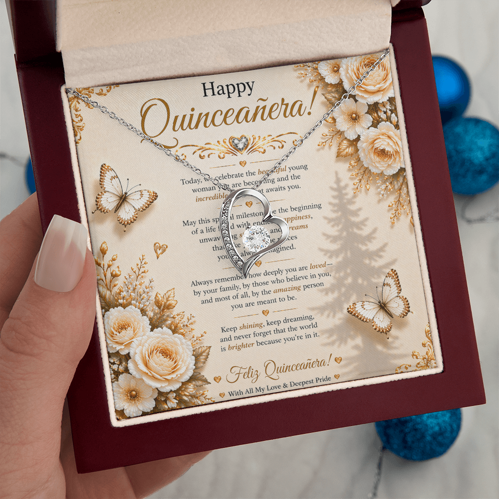 Feliz Quinceañera Celebration Card Design Gift Set
