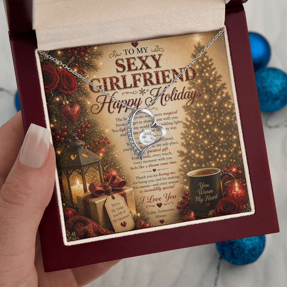 Romantic & Sweet Holidays Love card For My Girlfriend Gift Set