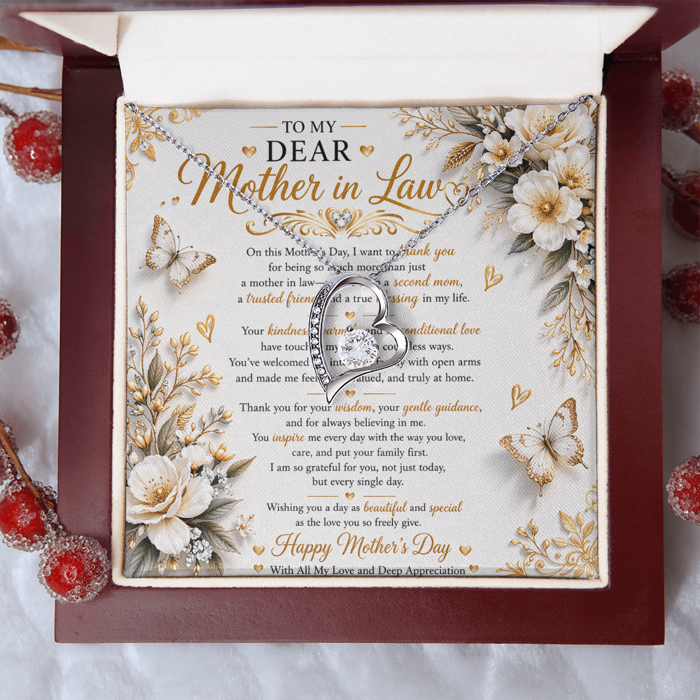 Elegant Mother's Day Tribute Card Gift Set