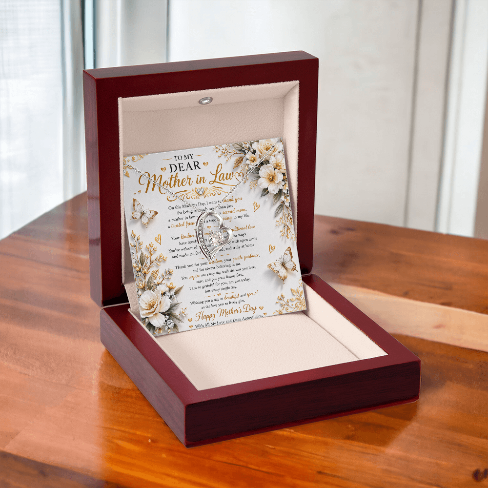 Elegant Mother's Day Tribute Card Gift Set