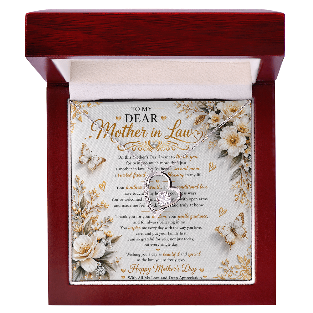 Elegant Mother's Day Tribute Card Gift Set