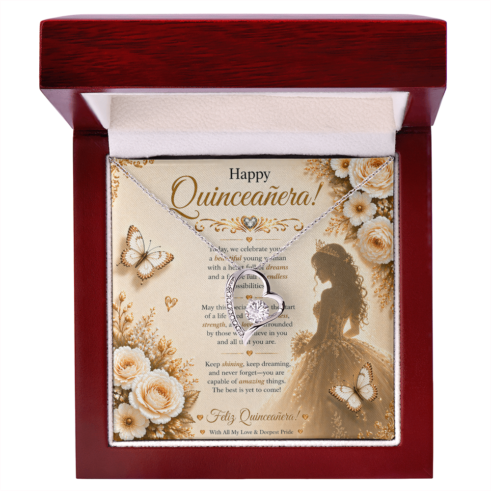 Feliz Quinceañera Sweet & Special Celebration Wishes Gift Card Set