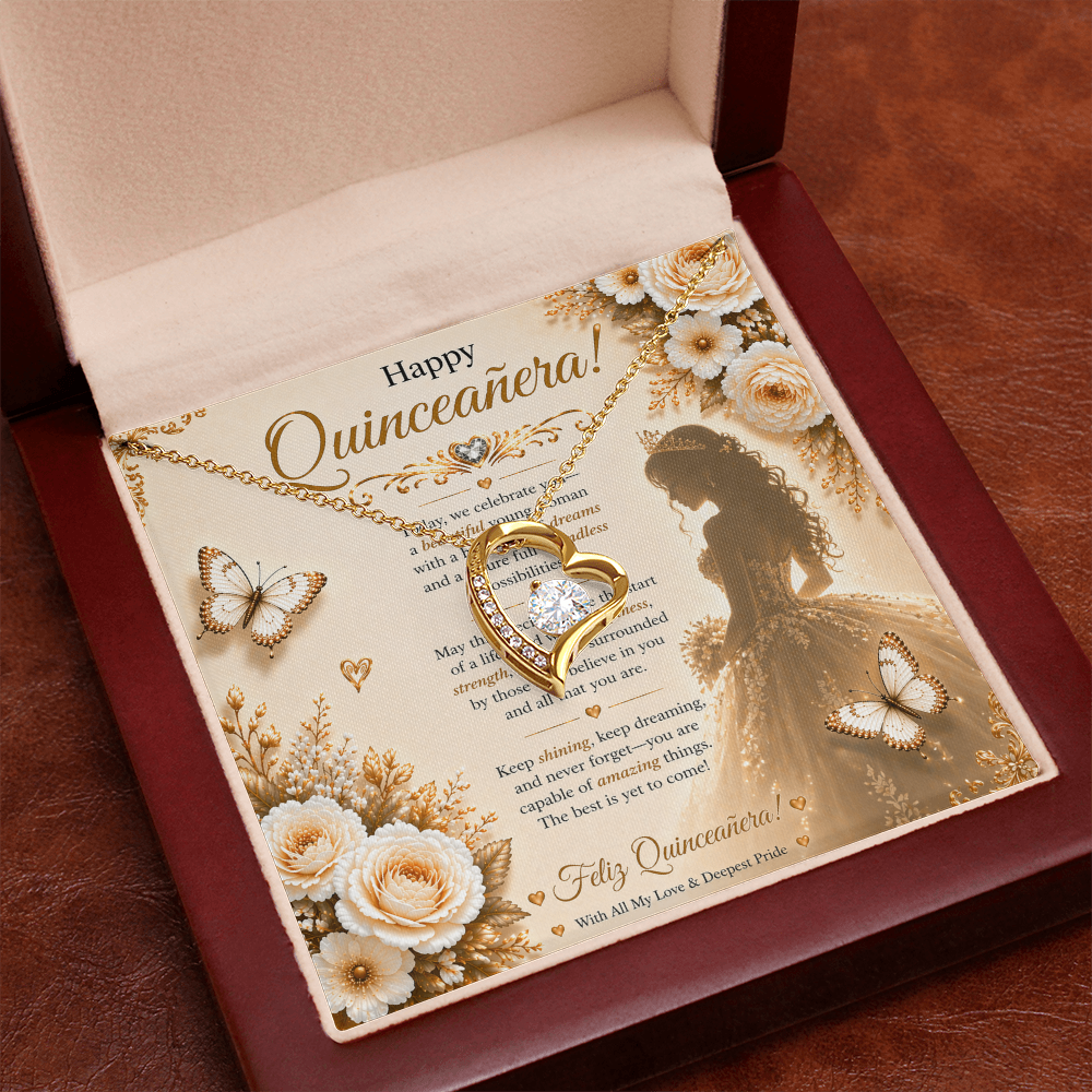 Feliz Quinceañera Sweet & Special Celebration Wishes Gift Card Set