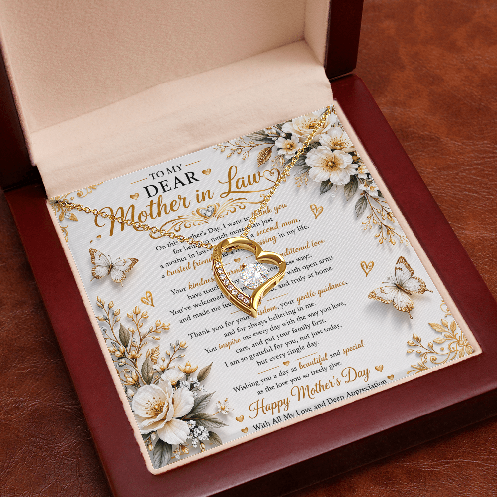 Elegant Mother's Day Tribute Card Gift Set