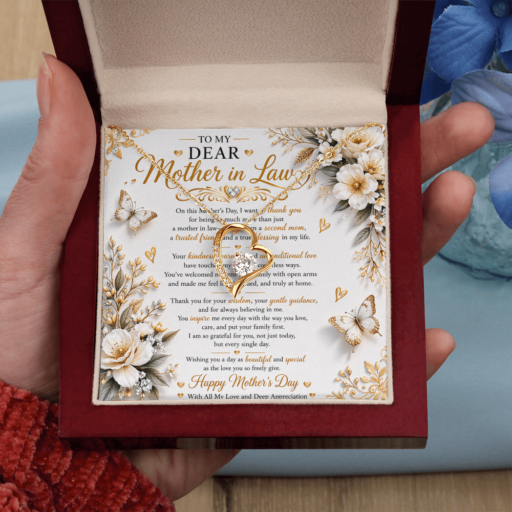 Elegant Mother's Day Tribute Card Gift Set