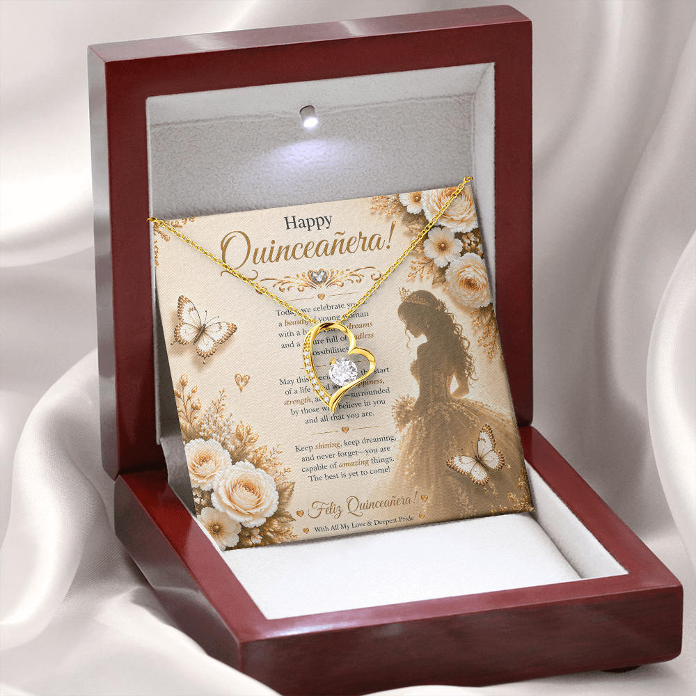 Feliz Quinceañera Sweet & Special Celebration Wishes Gift Card Set