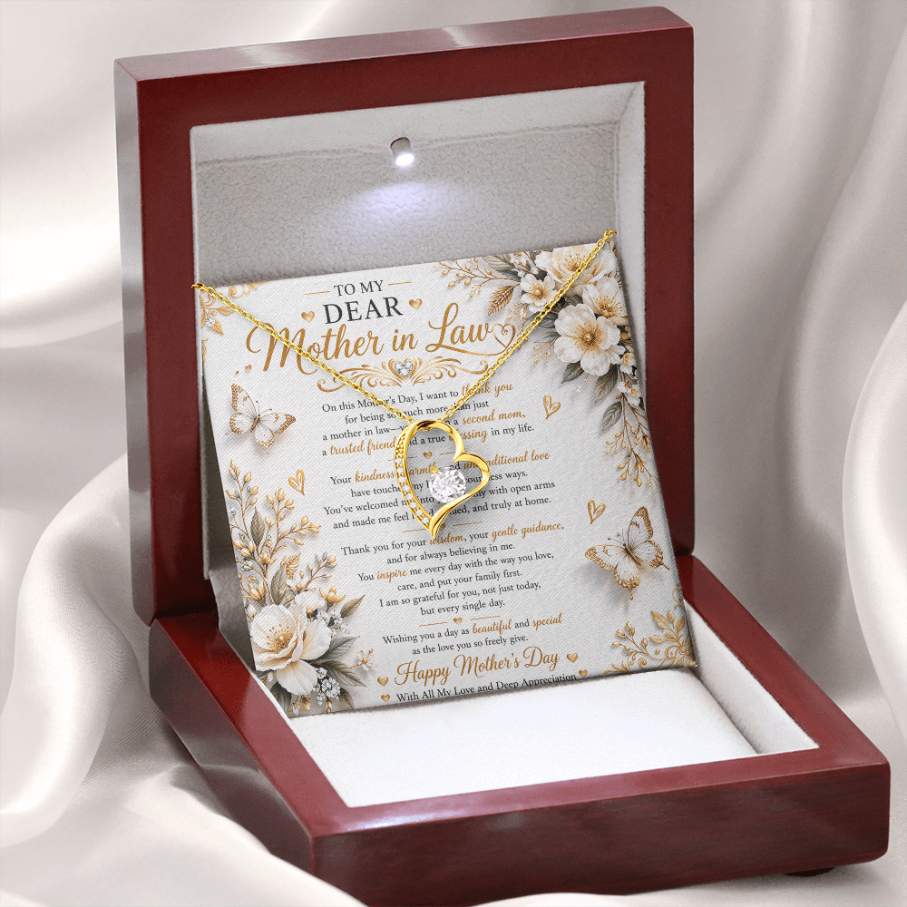 Elegant Mother's Day Tribute Card Gift Set