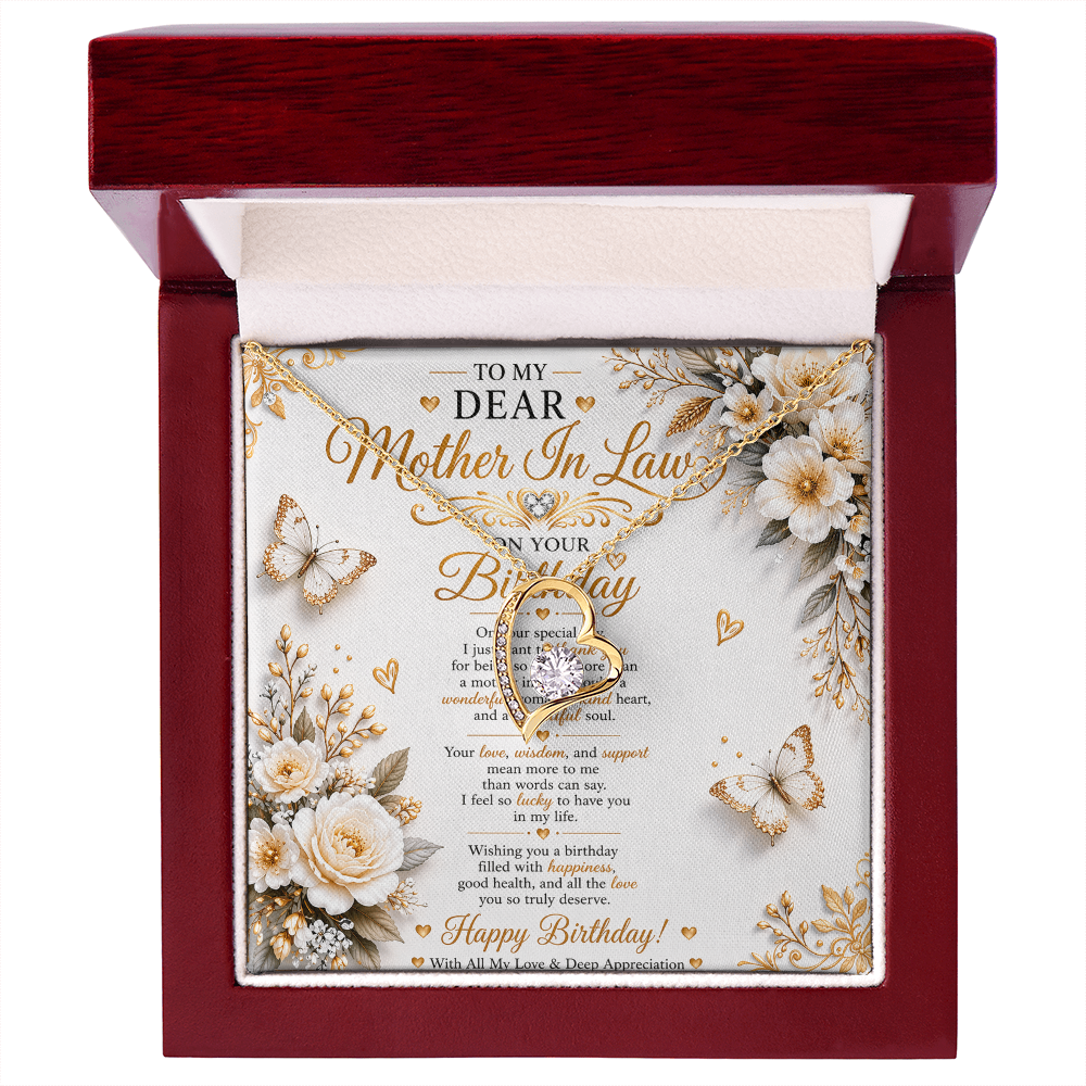 Elegant & Excellent Birthday Wishes Card For My Mother-In-Law Gift Set