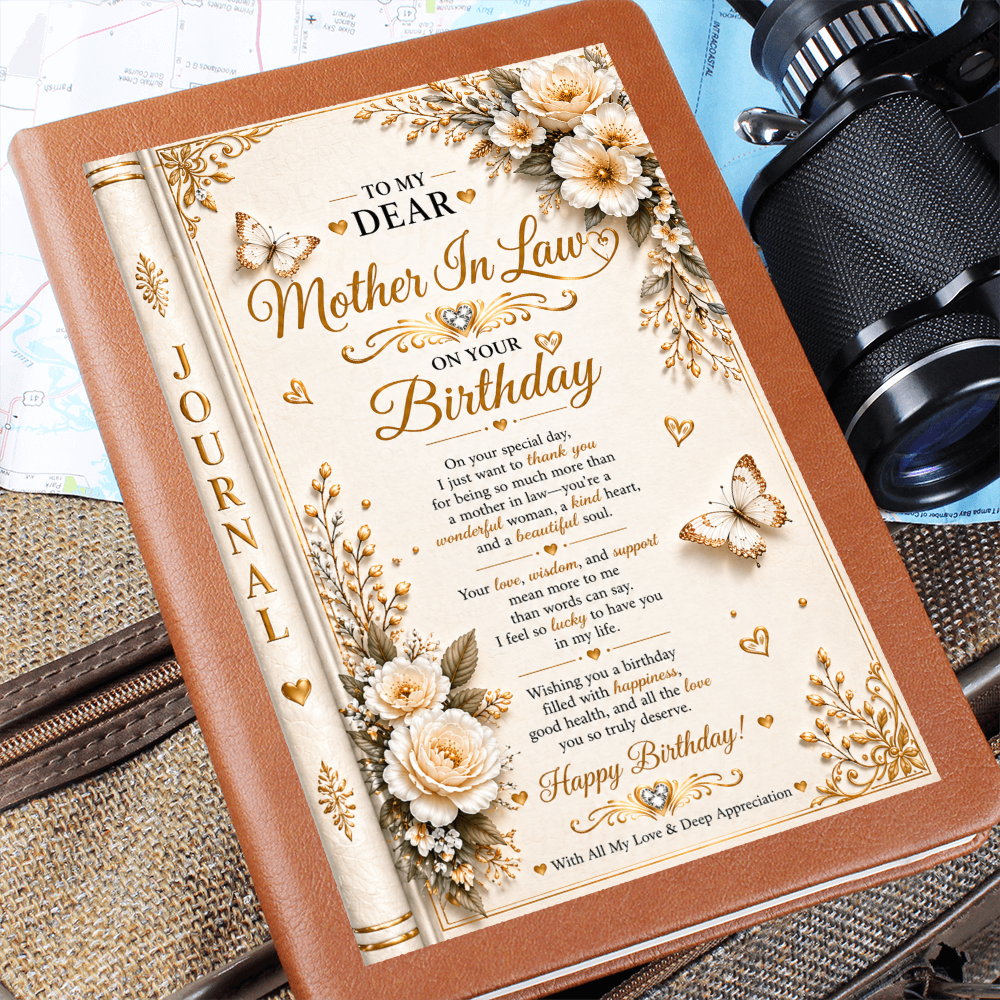 Elegant Birthday Journal For Mother-In-Law