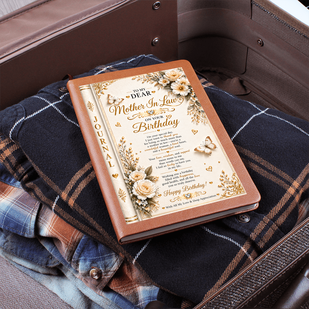 Elegant Birthday Journal For Mother-In-Law