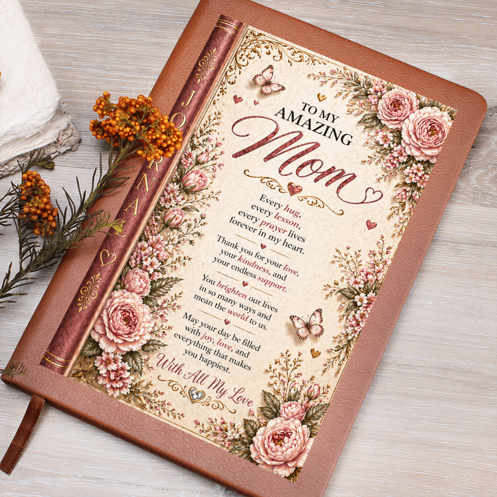 Elegant Journal Cover For Mom