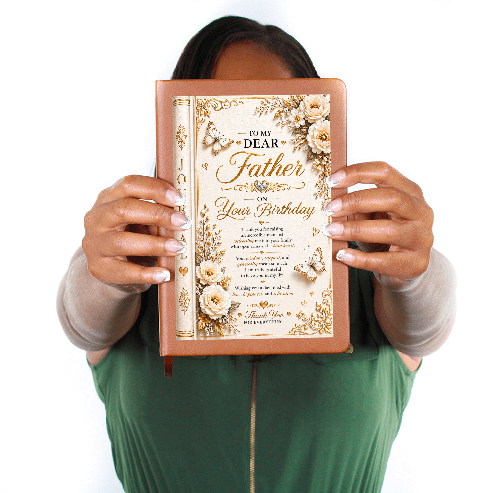 Elegant Birthday Tribute Journal For Father