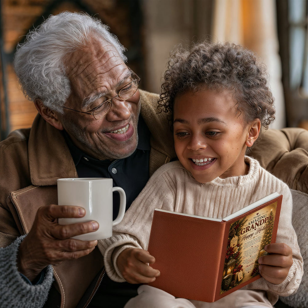 Holidays Cheer For Grandpa Journal