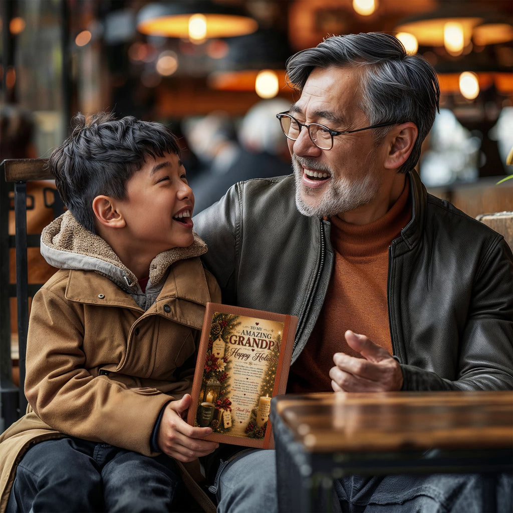 Holidays Cheer For Grandpa Journal