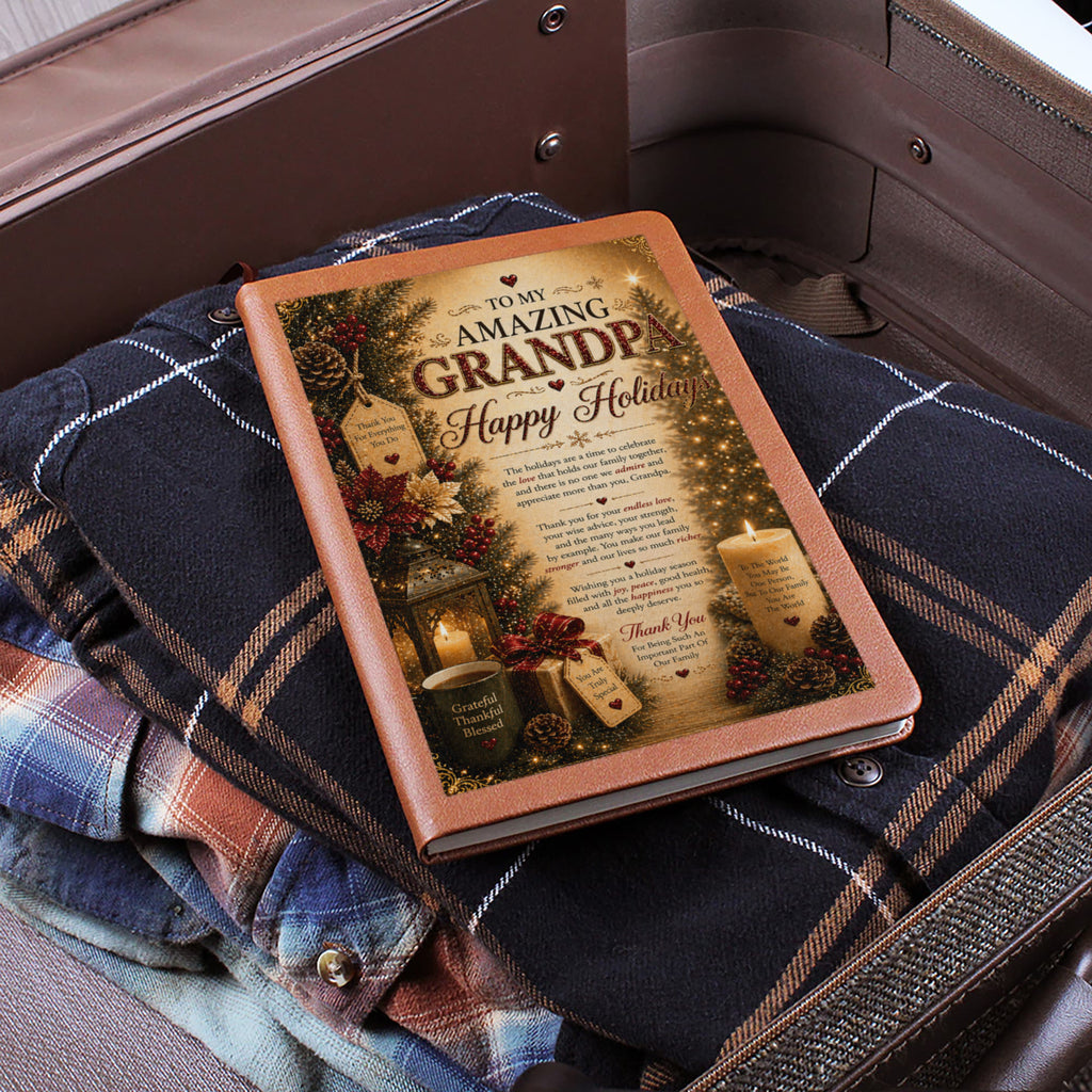 Holidays Cheer For Grandpa Journal