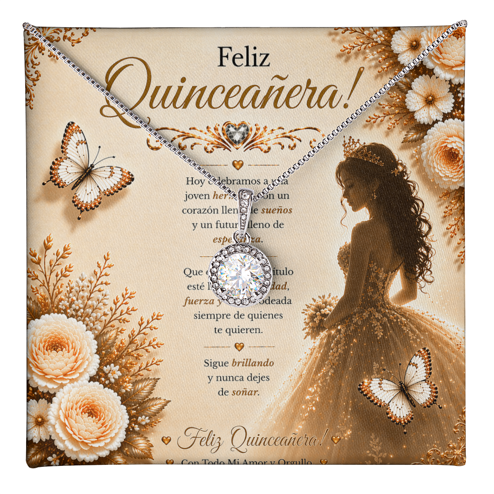 Feliz Quinceañera, Amiga Hermosa — Que Tus Sueños Se Hagan Realidad Y Tu Sonrisa Nunca Se Apague