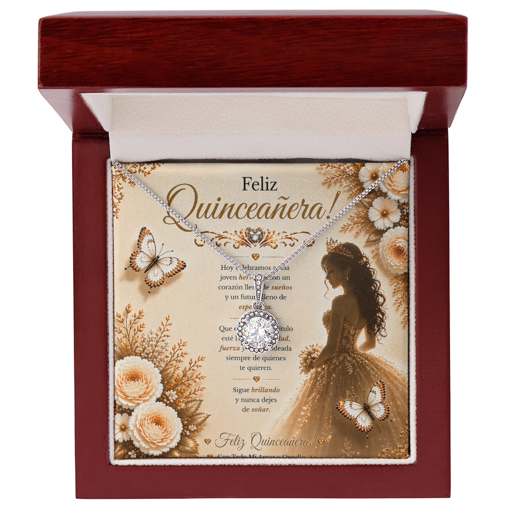 Feliz Quinceañera, Amiga Hermosa — Que Tus Sueños Se Hagan Realidad Y Tu Sonrisa Nunca Se Apague