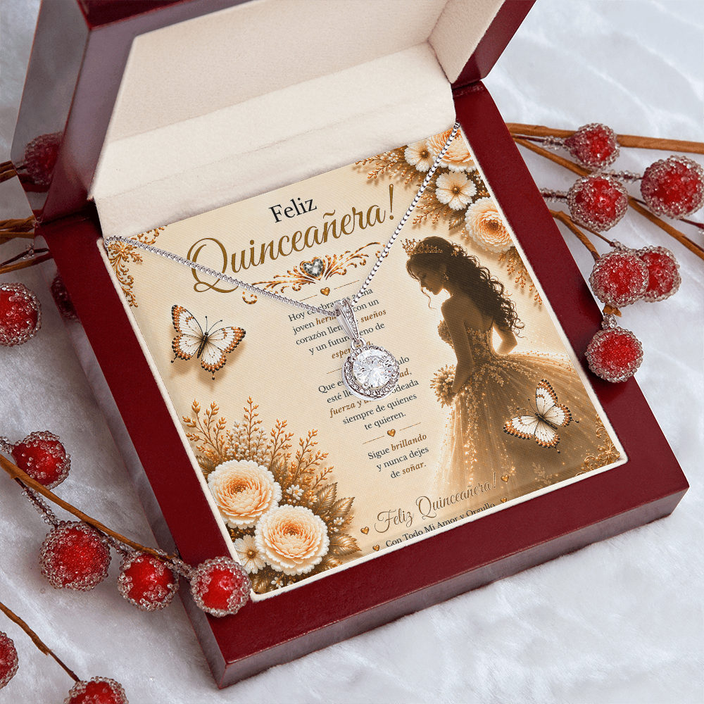 Feliz Quinceañera, Amiga Hermosa — Que Tus Sueños Se Hagan Realidad Y Tu Sonrisa Nunca Se Apague