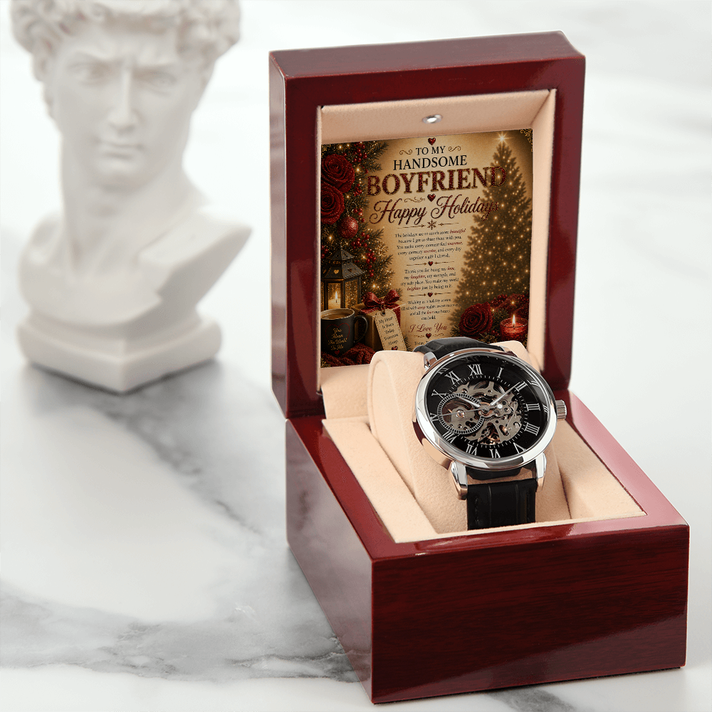 Superb & Romantic Holidays Card For My Beloved boyfriend Gift Set
