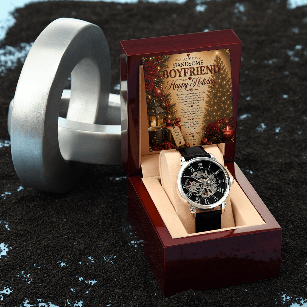 Superb & Romantic Holidays Card For My Beloved boyfriend Gift Set