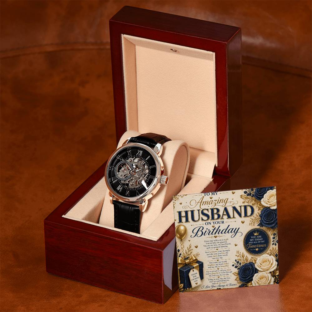 Luxurious Birthday's Card For My husband Set