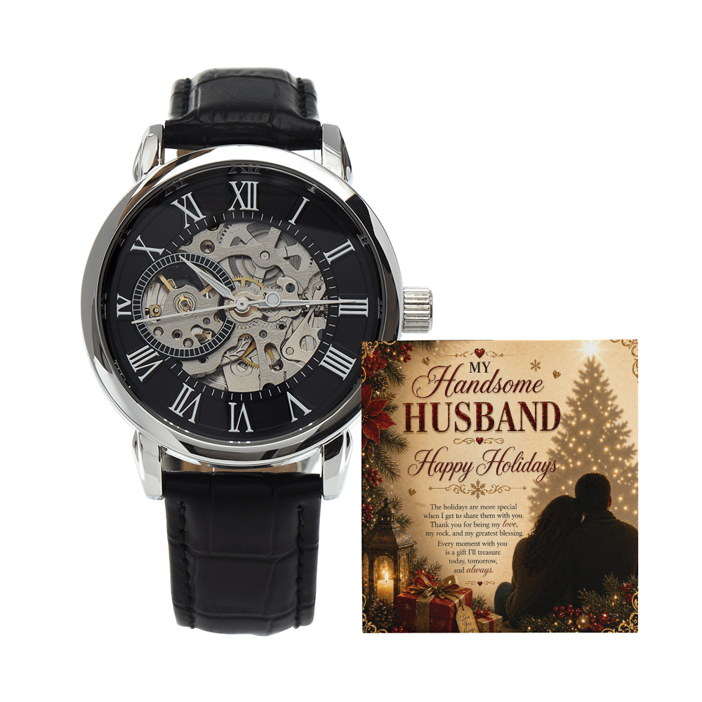 Special Holiday Warmth & Elegance For Hubby Gift Set