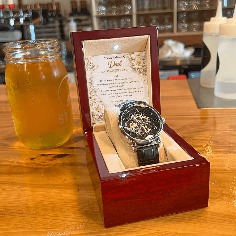Amazing & Priceless Gift For Dad From Son Set