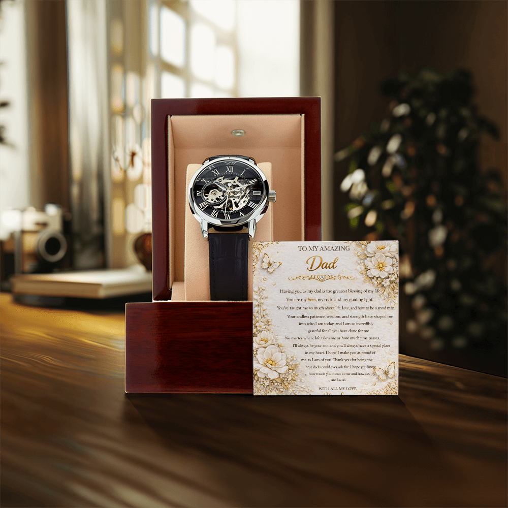 Heartfelt Gift Card Set For My Amazing Dad
