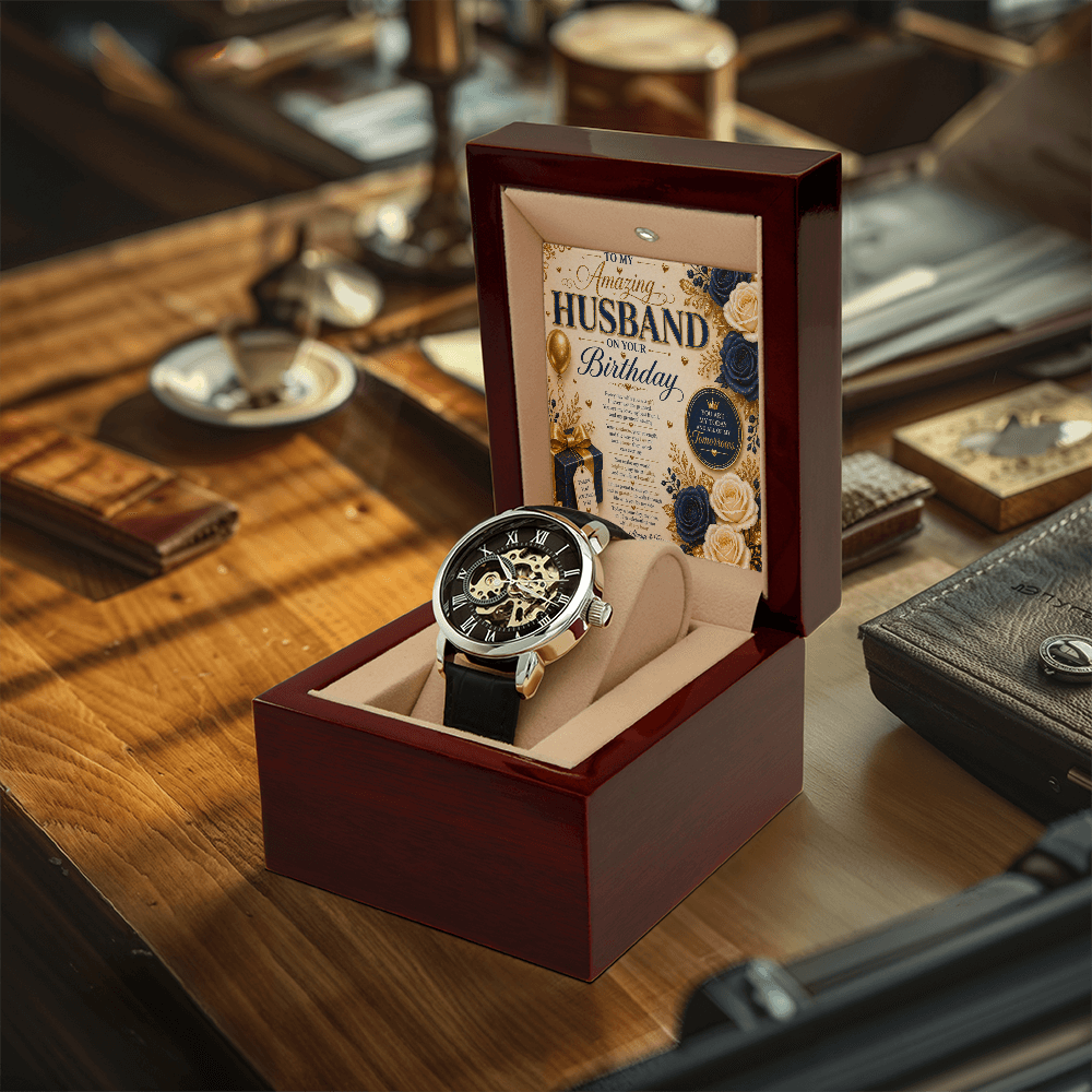 Luxurious Birthday's Card For My husband Set