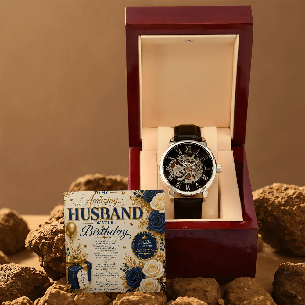 Luxurious Birthday's Card For My husband Set