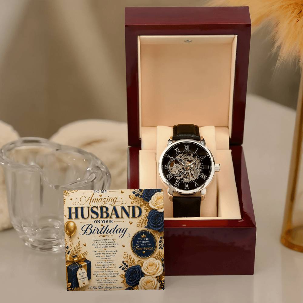 Luxurious Birthday's Card For My husband Set