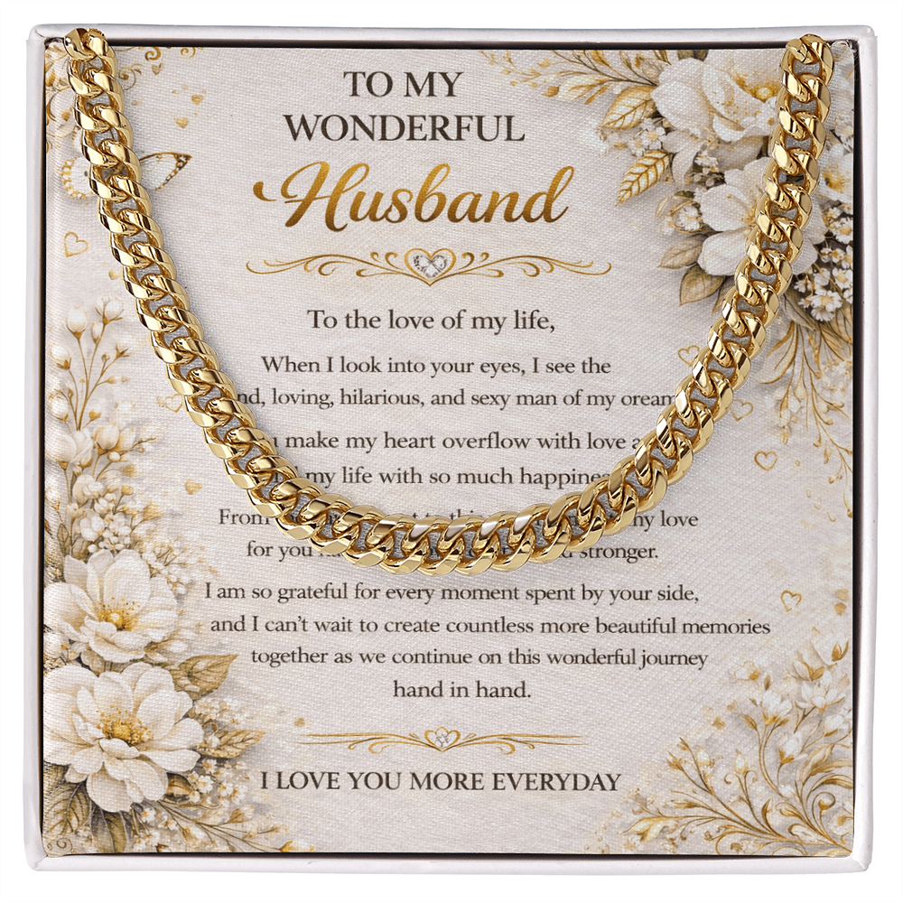 To My Wonderful Husband  Gift Set