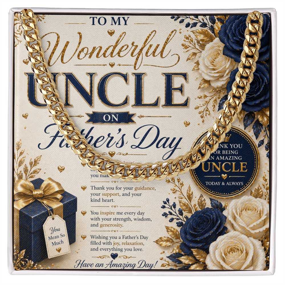 Happy Father's Day, Dear Uncle Card