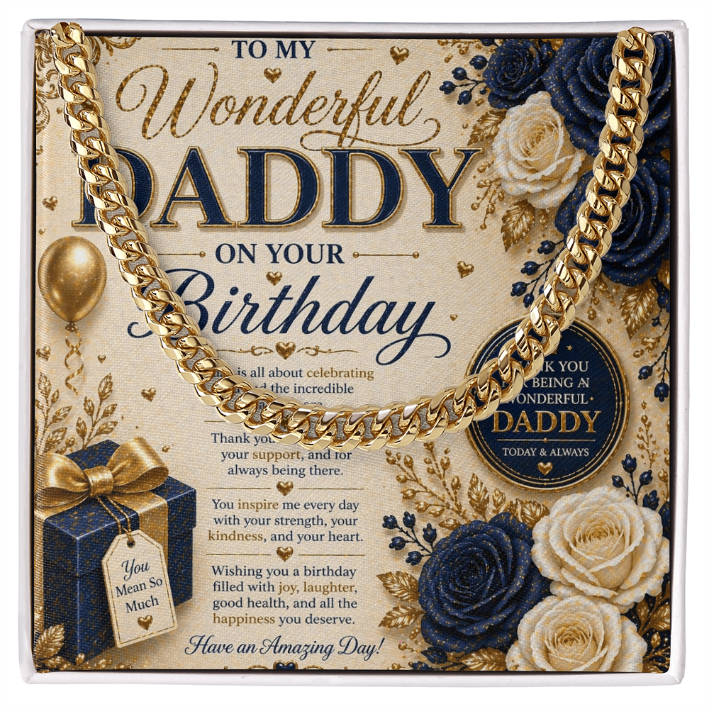 Luxurious Birthday card For Daddy Gift Set