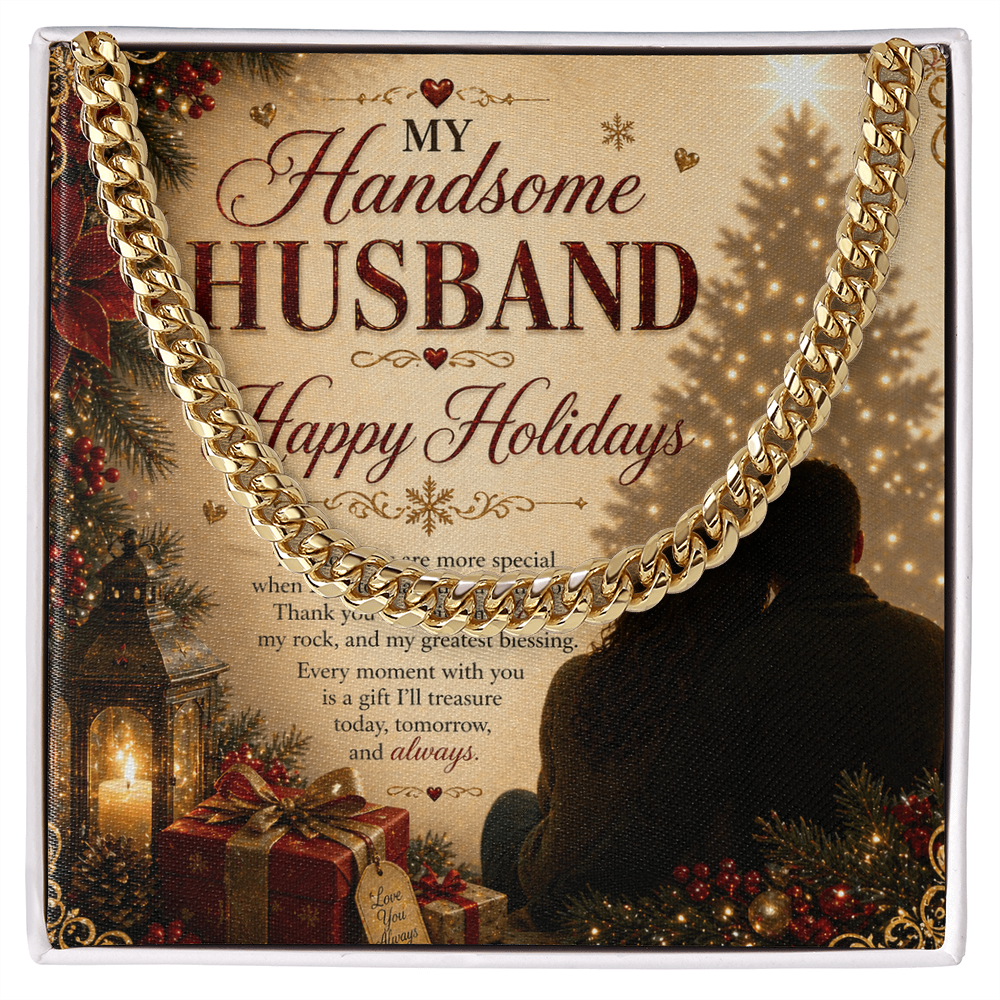 Romantic Holiday Warmth & Elegance For Hubby Gift Set