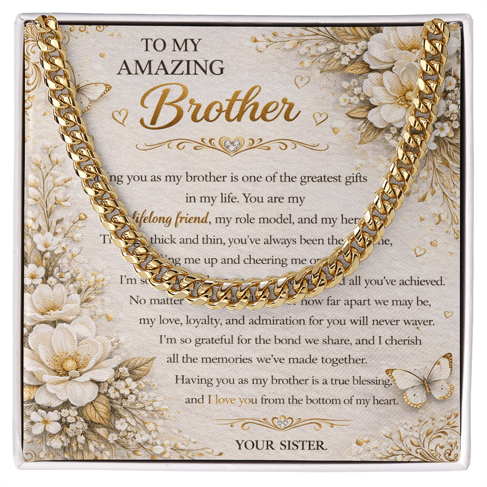 To My Amazing Brother Gift Set