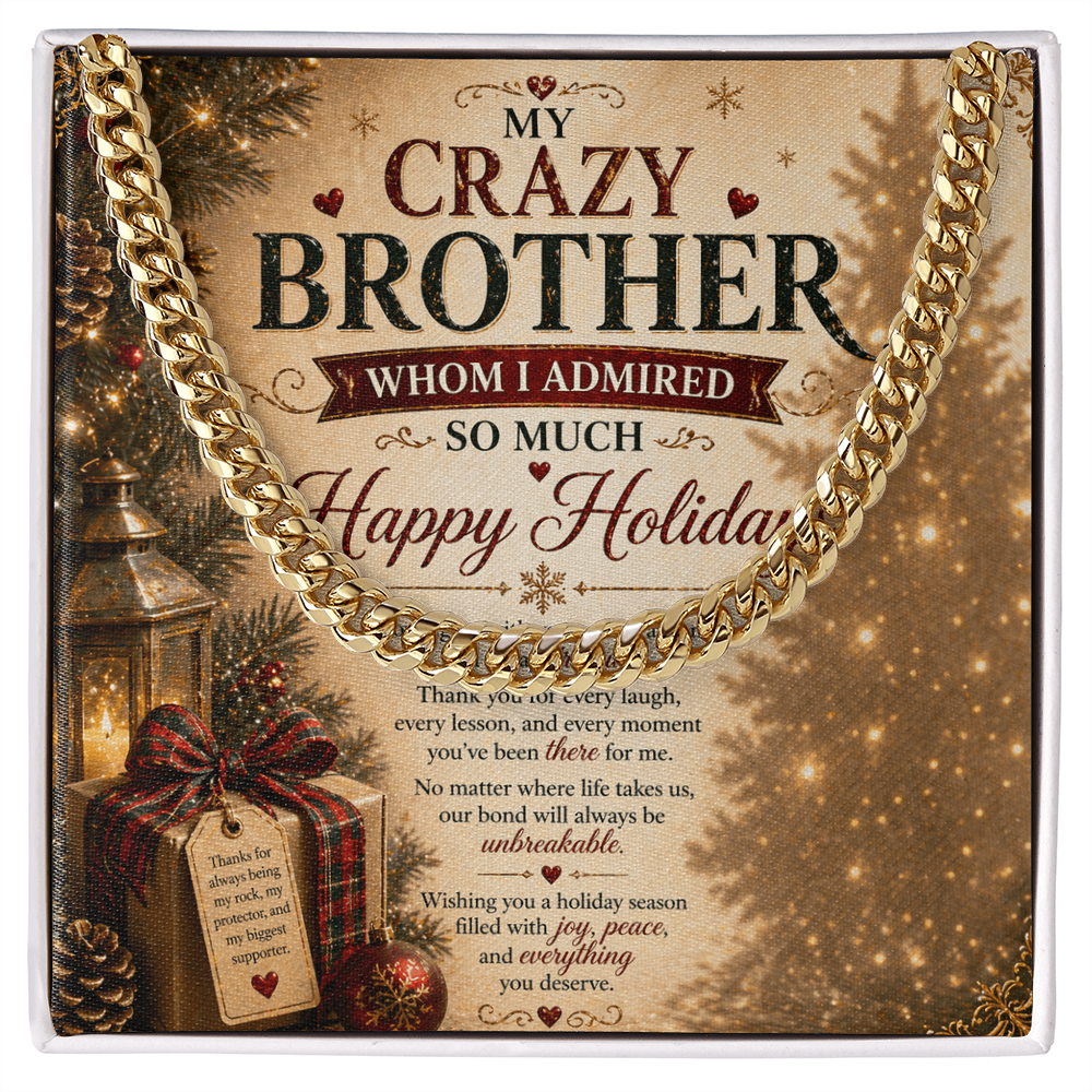 Warm Holiday Greeting For My Brother Gift Set