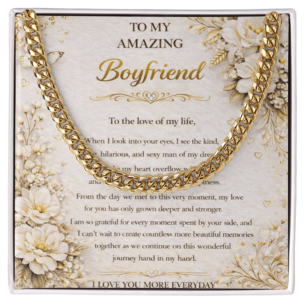 To My Amazing Boyfriend Gift Set