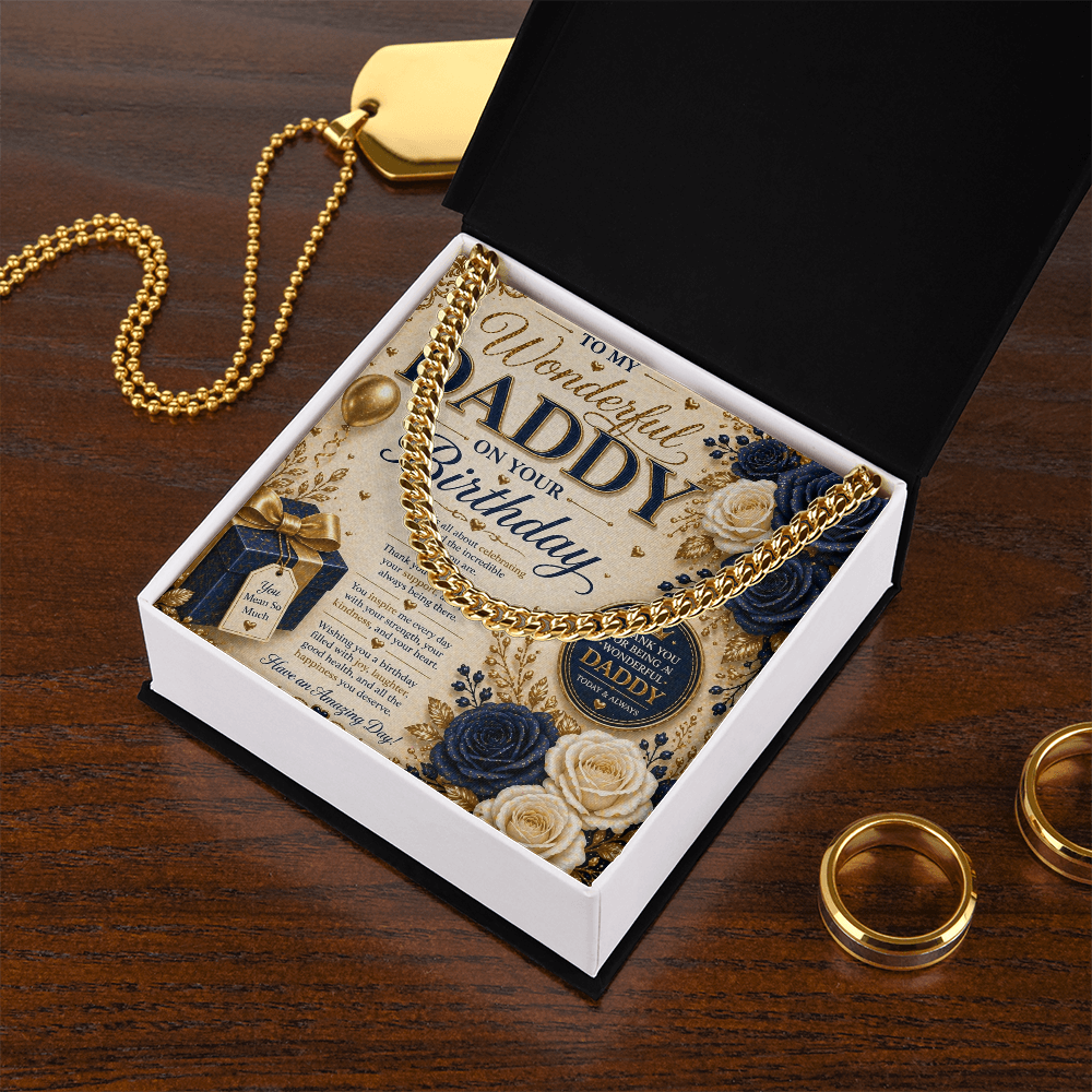 Luxurious Birthday card For Daddy Gift Set