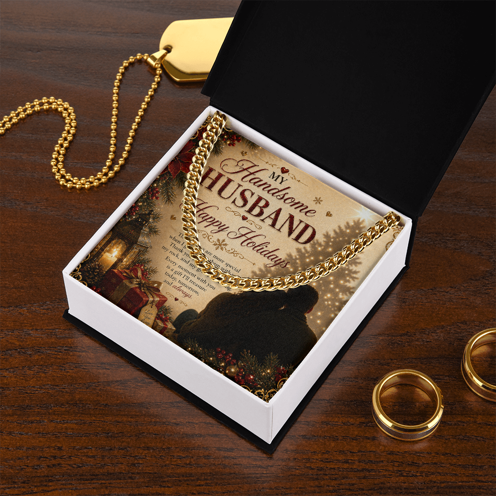 Romantic Holiday Warmth & Elegance For Hubby Gift Set