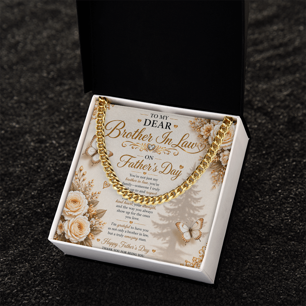 Elegant Father's Day Tribute For My Brother-In-Law Gift Set