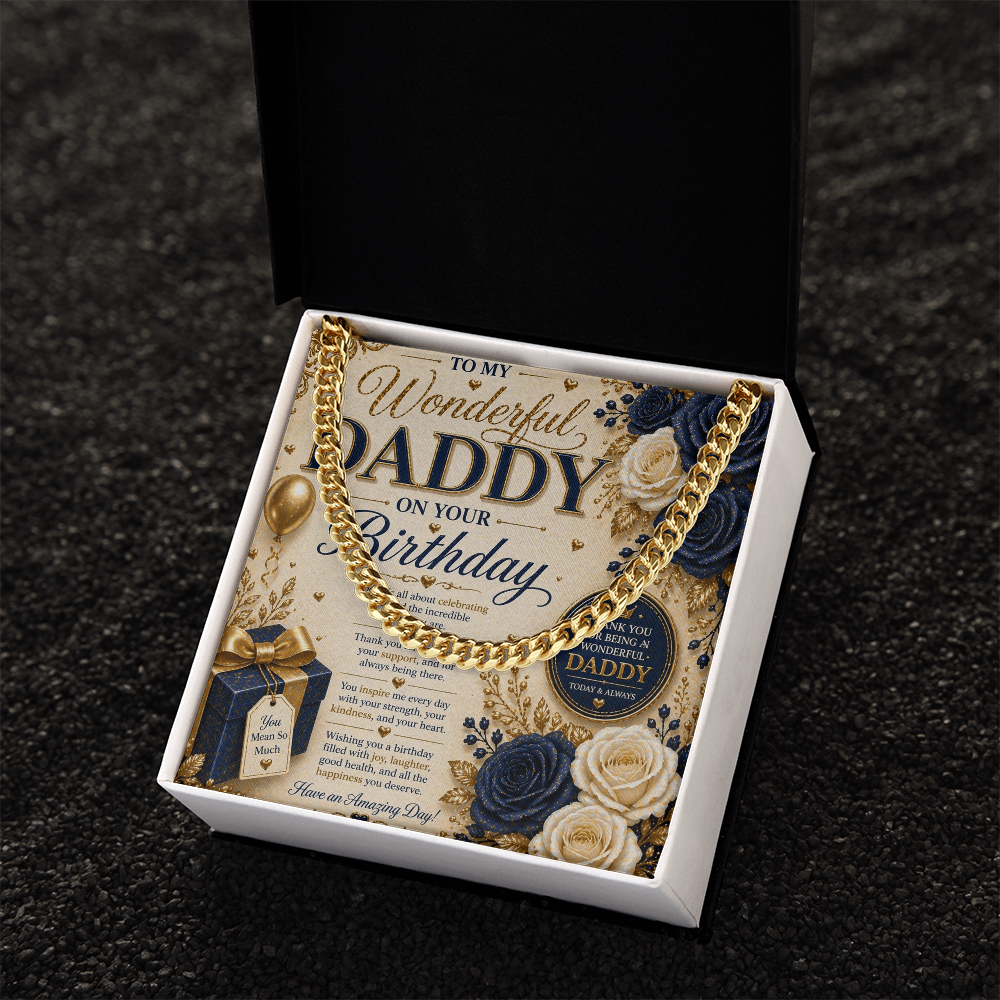Luxurious Birthday card For Daddy Gift Set