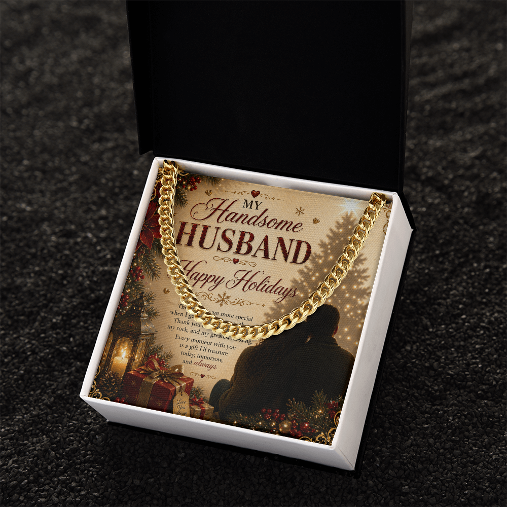 Romantic Holiday Warmth & Elegance For Hubby Gift Set