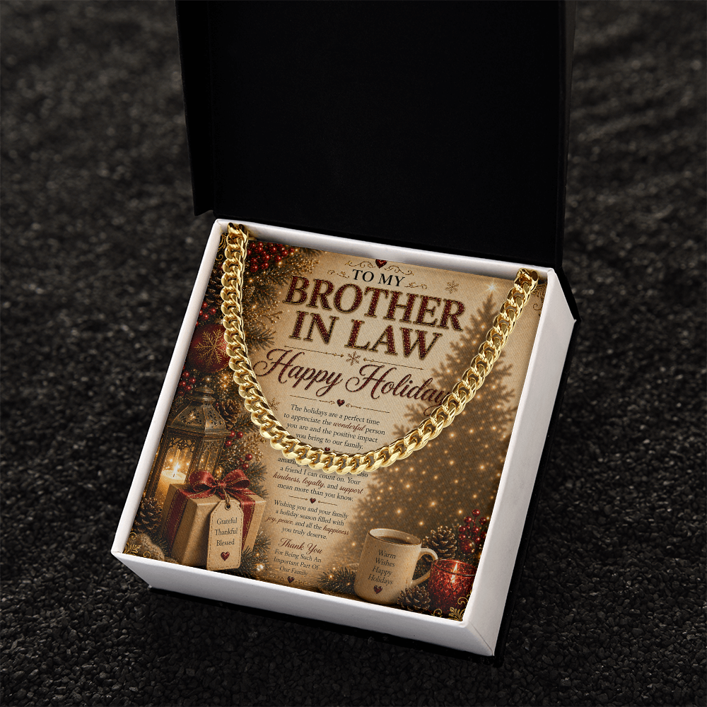 Warm Holidays Wishes For My Brother-In-Law Gift Set