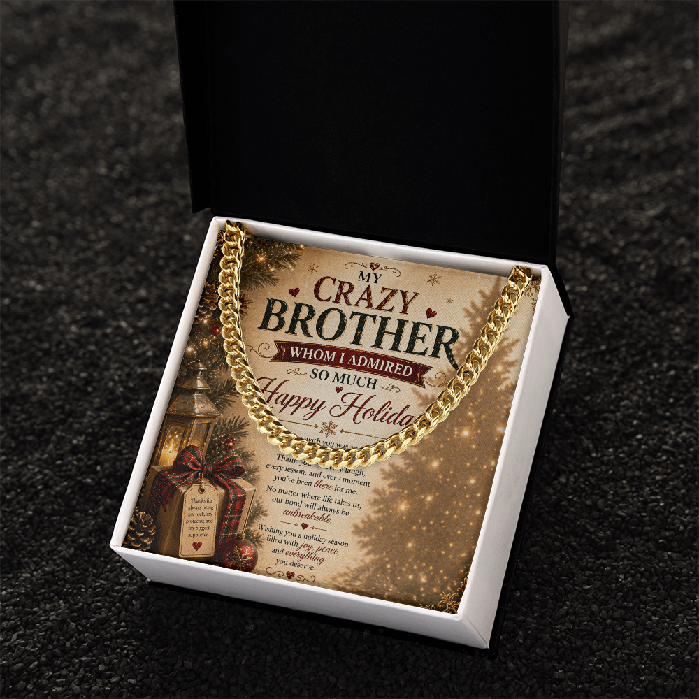 Warm Holiday Greeting For My Brother Gift Set